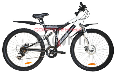 Велосипед Pioneer Maxx 26"/20" black/grey/white